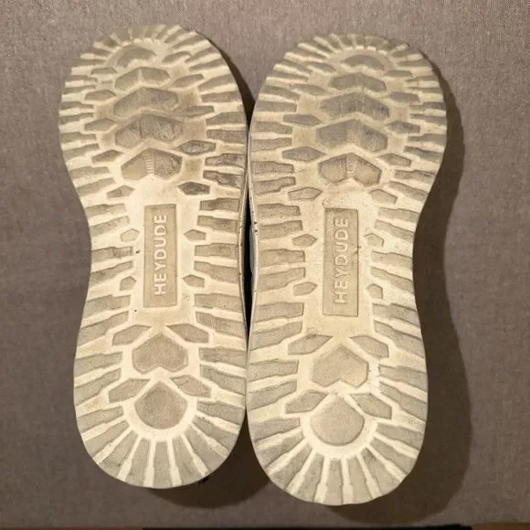 Hey Dude Women's Brandy Grey Lace Up Light Weight Boots Size 7 - Picture 9 of 10